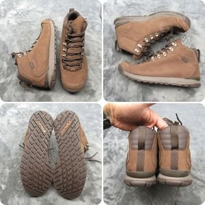 Oboz Bozeman Mid Boots Men R10.5 L10 Brown Leather Hike Waterproof READ MISMATCH
